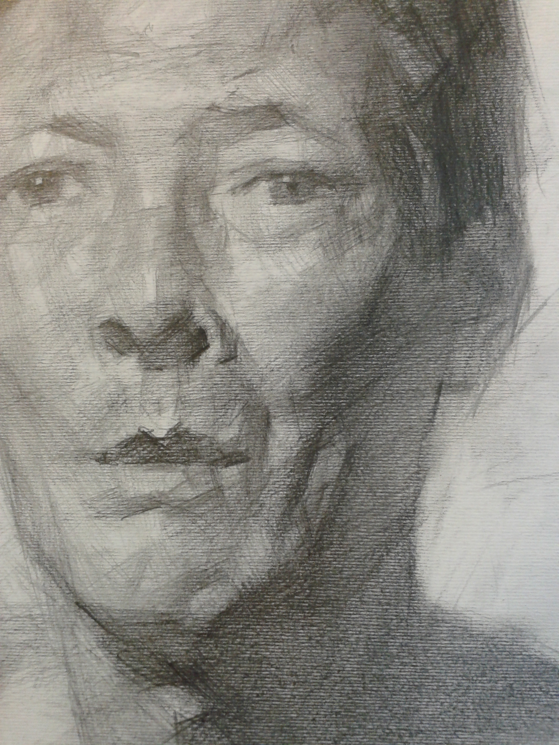Step 6: Close-up facial details