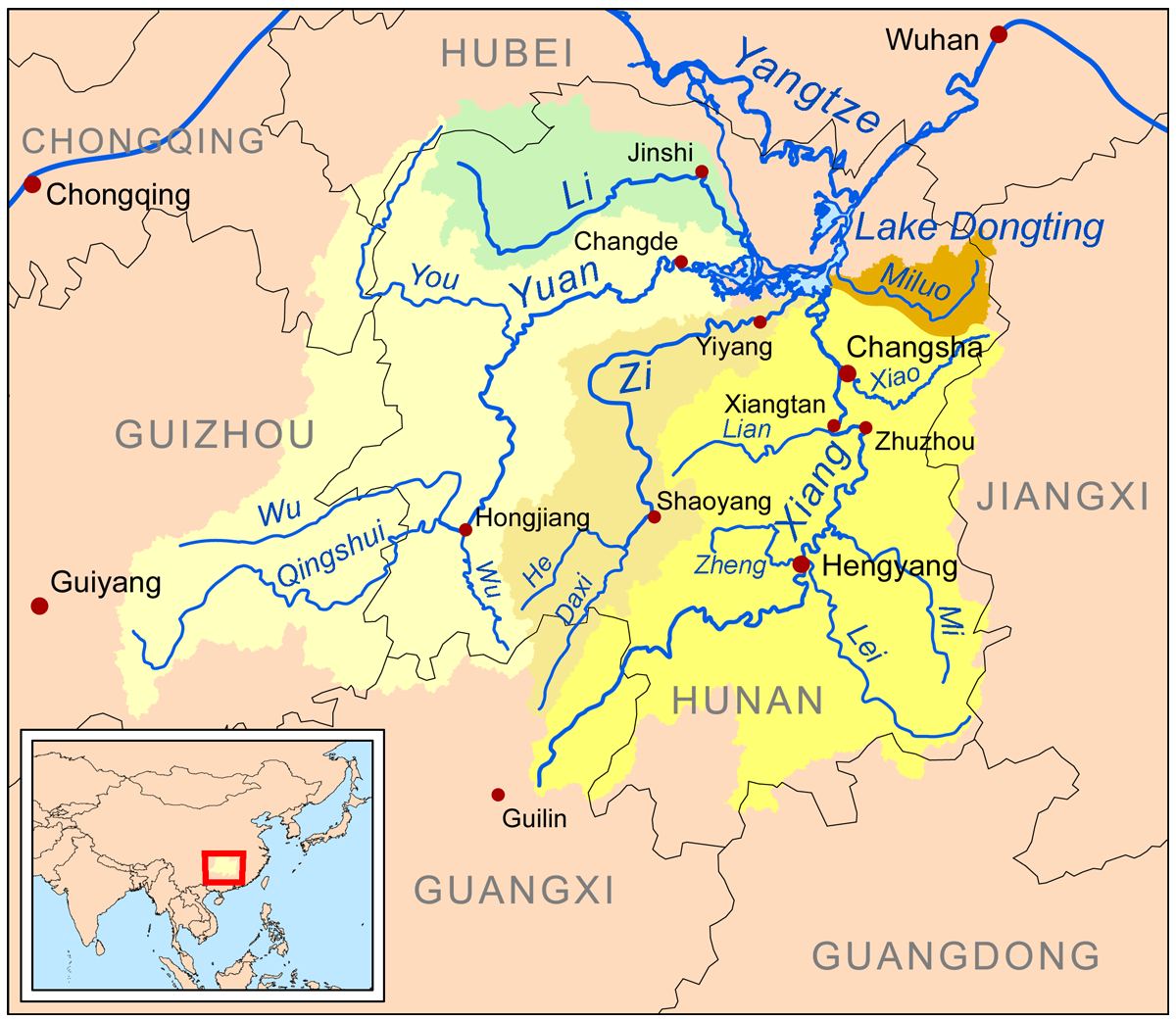 A Painting Trip of Xiangxi (Western Hunan) China
