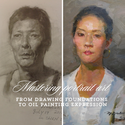 Mastering Portrait Art: From Drawing Foundations to Oil Painting Expression with Mr. Yim Mau-Kun